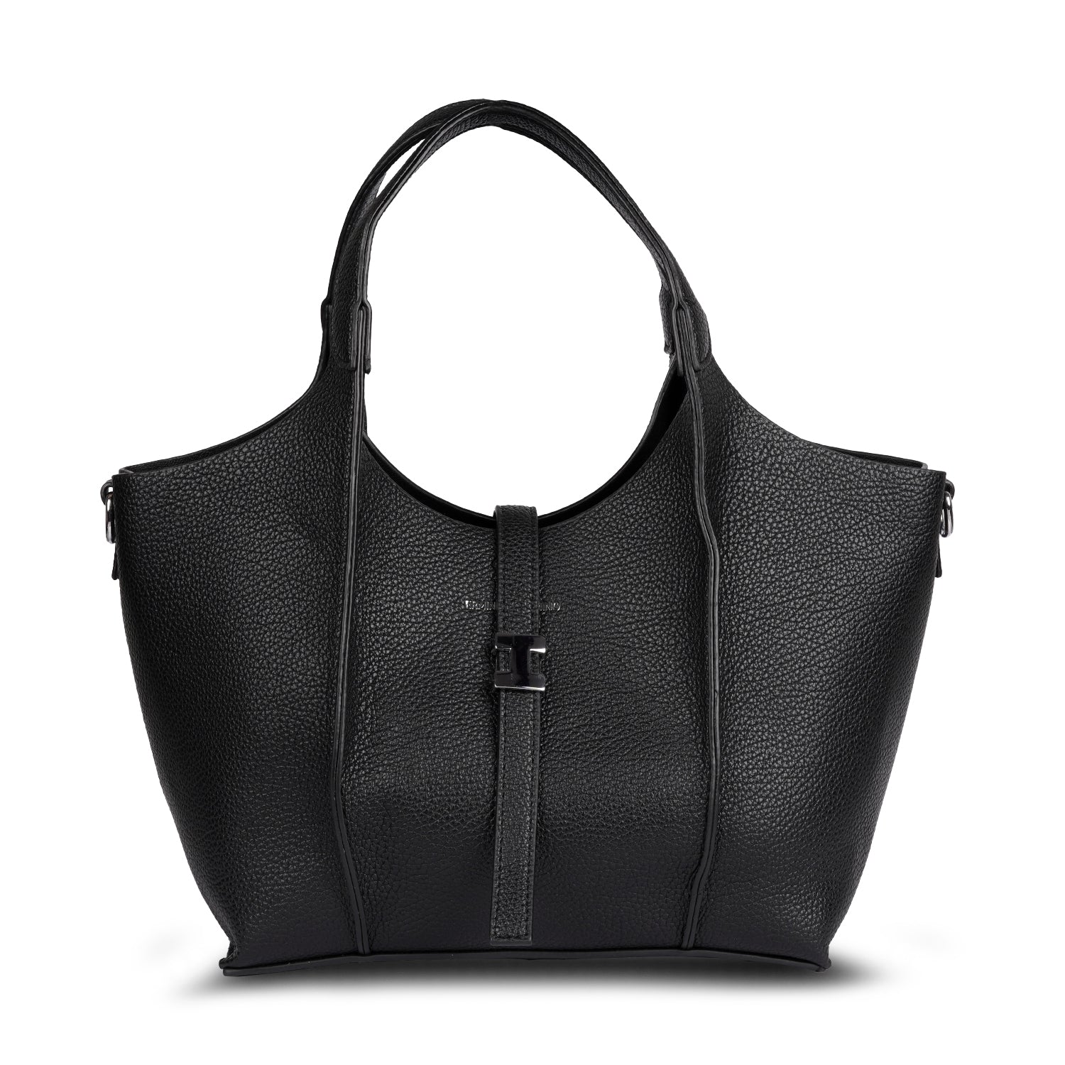 Erminio Palamino Luxury Women's Large Hobo Shoulder Handbag, Faux Leather, Casual Style with Multiple Compartments