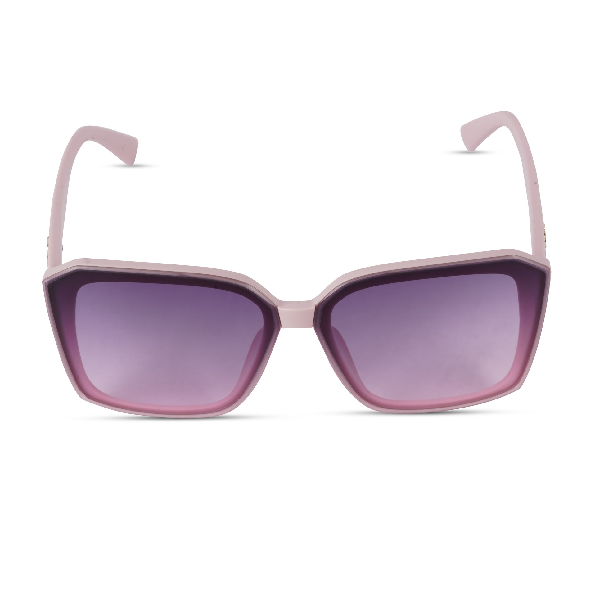 Erminio Palamino "Elite - Designer Oversized Square Sunglasses, Frame with Gradient Lenses, Includes Case and Cleaning Cloth