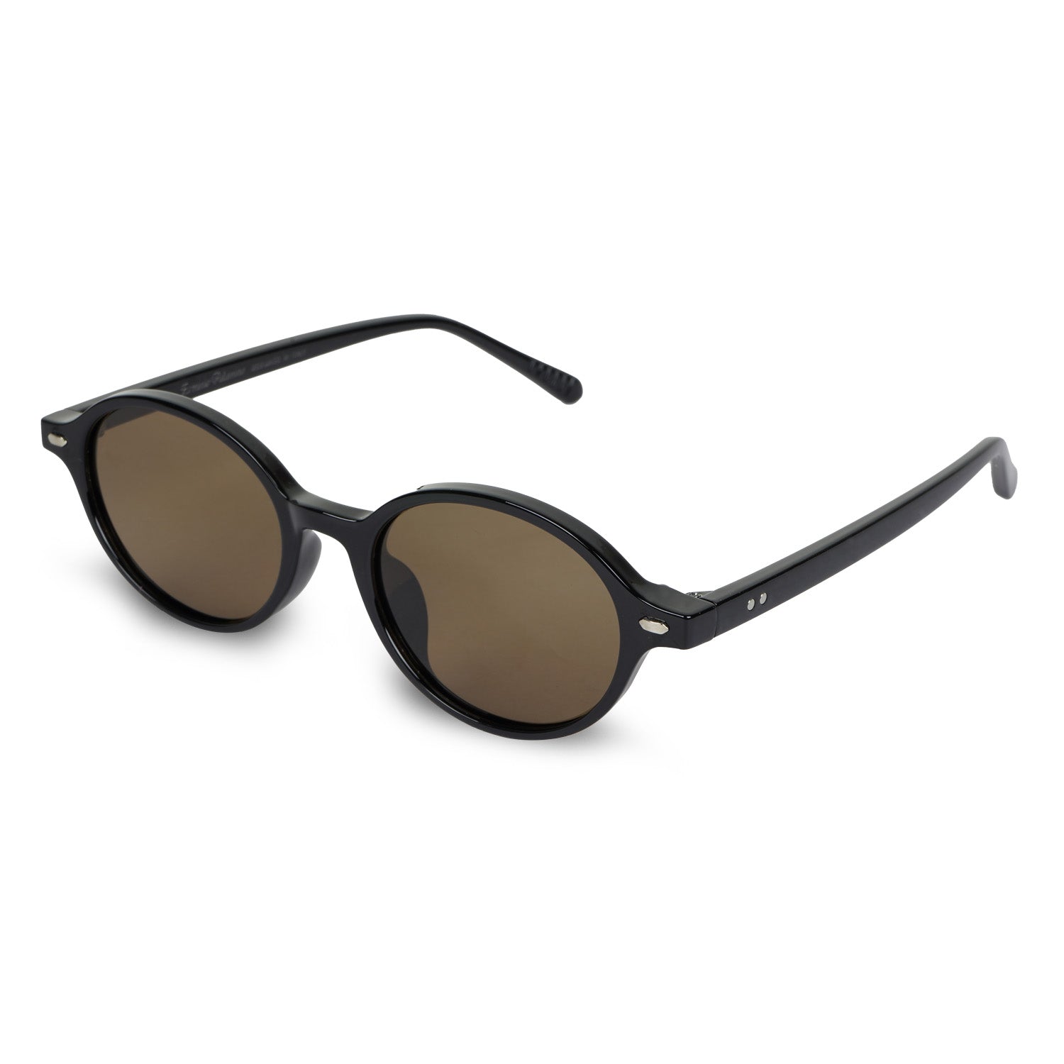 Erminio Palamino Retro Oval Sunglasses for Men & Women 90s Narrow Round Lightweight Shades