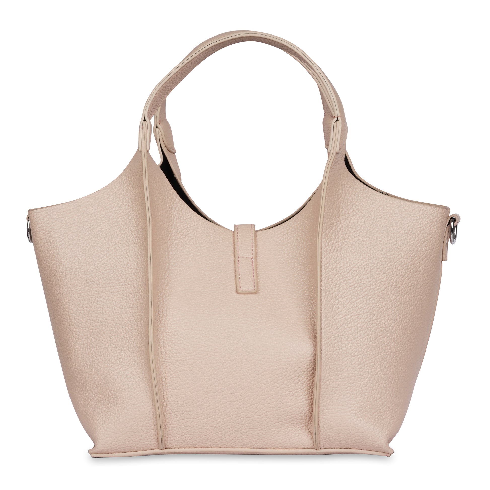 Erminio Palamino Luxury Women's Large Hobo Shoulder Handbag, Faux Leather, Casual Style with Multiple Compartments