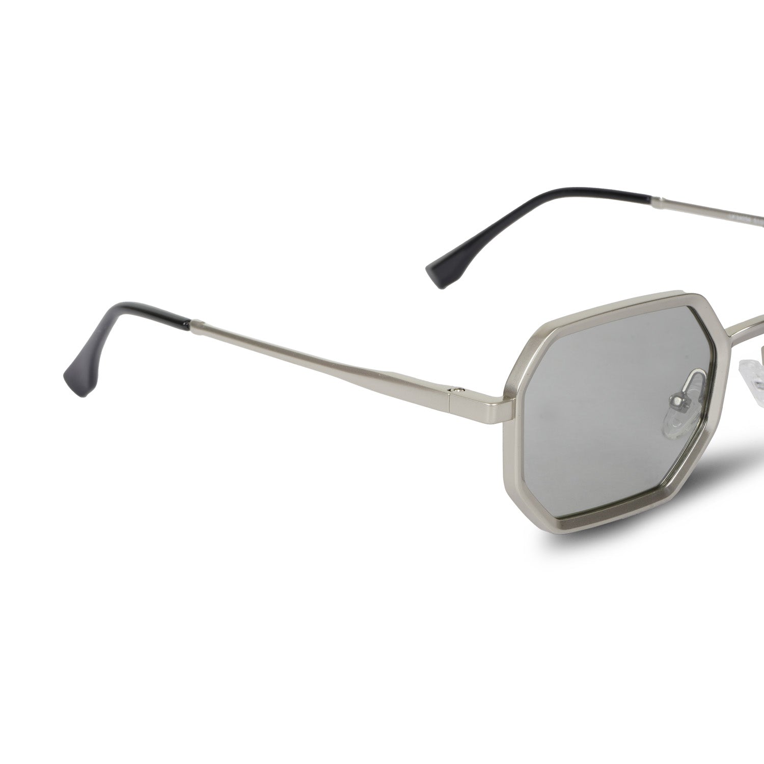 Erminio Palamino Unisex Geometric Hexagon Sunglasses for Men & Women | Metal Frame UV400 Protection | Premium Polygon Shape Fashion Sunglasses