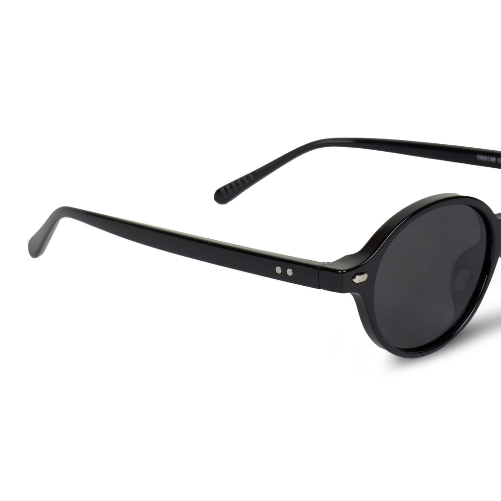 Erminio Palamino Retro Oval Sunglasses for Men & Women 90s Narrow Round Lightweight Shades