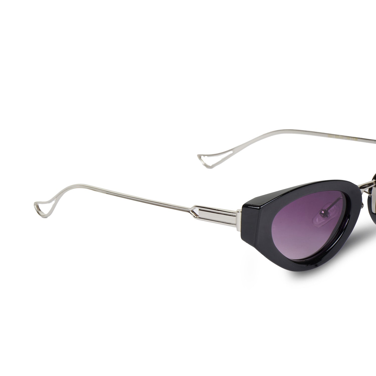 Erminio Palamino Unisex Retro Oval Cat Eye Sunglasses for Women & Men | UV400 Protection | Slim Narrow Frame Trendy Y2K Shades | Lightweight Fashion Sunglasses