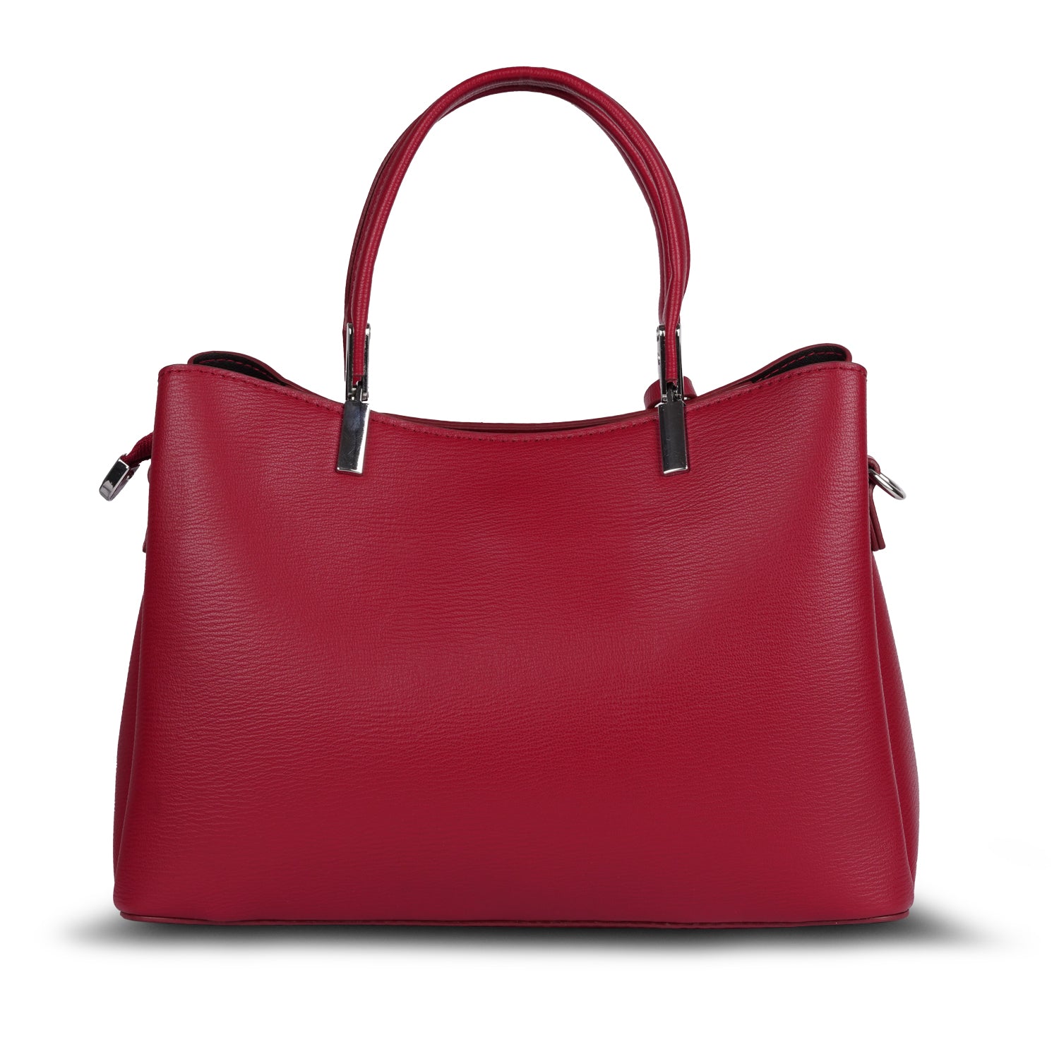 Erminio Palamino Designer PU Leather Handbag, Women's Tote with Double Handles, Spacious Interior with Zip Compartments