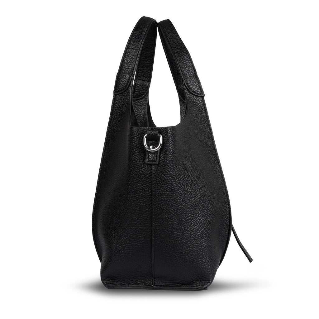 Erminio Palamino Luxury Women's Large Hobo Shoulder Handbag, Faux Leather, Casual Style with Multiple Compartments