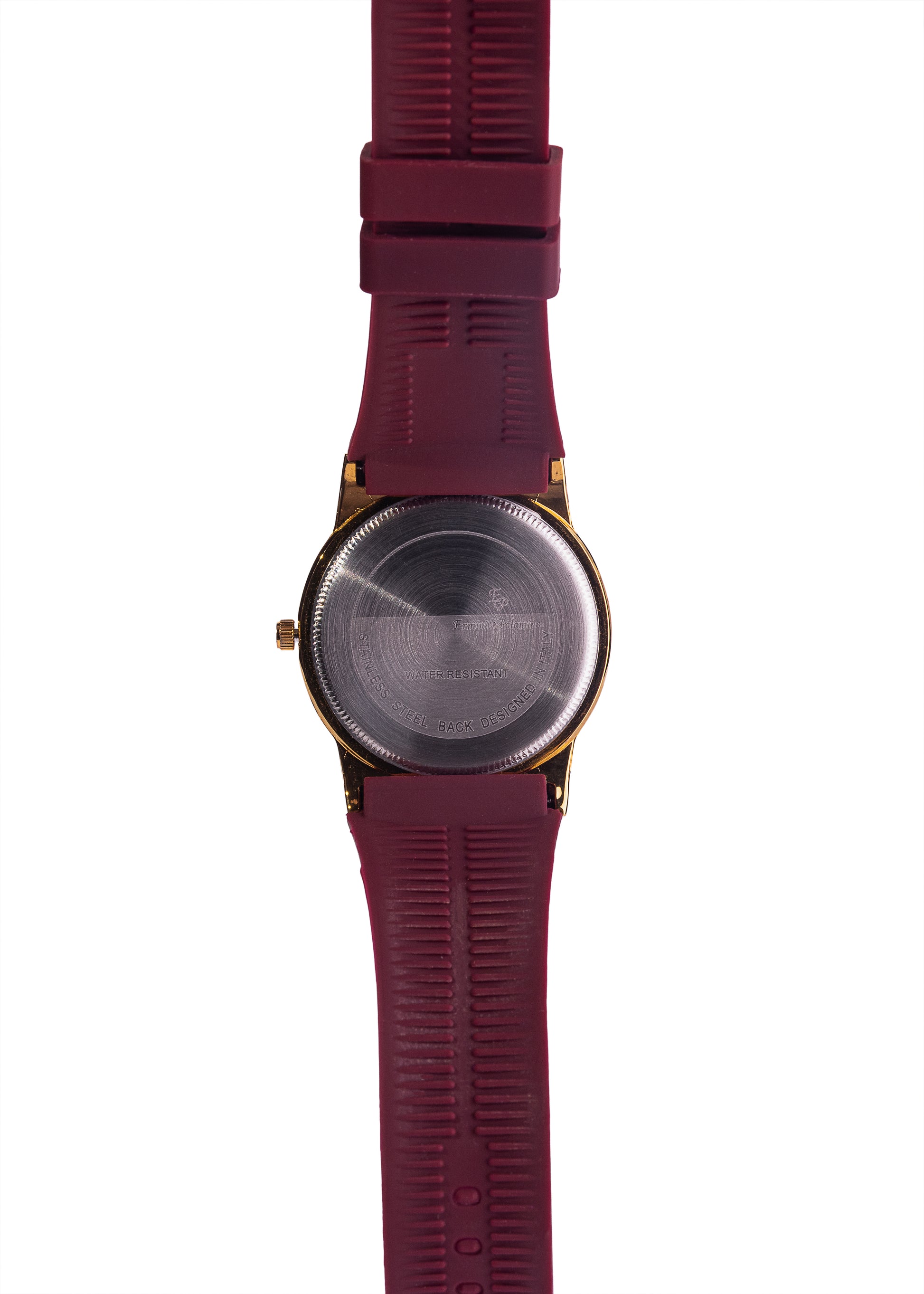 Erminio Palamino Royale Analog Watch for Women Luxury Quartz Watch with Gold Accents, Silicone Strap, Water Resistant